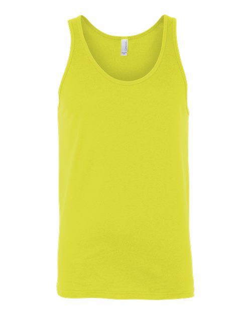 BELLA + CANVAS 3480CVC Neon Yellow — front