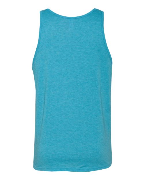 BELLA + CANVAS 3484 Aqua Triblend — back