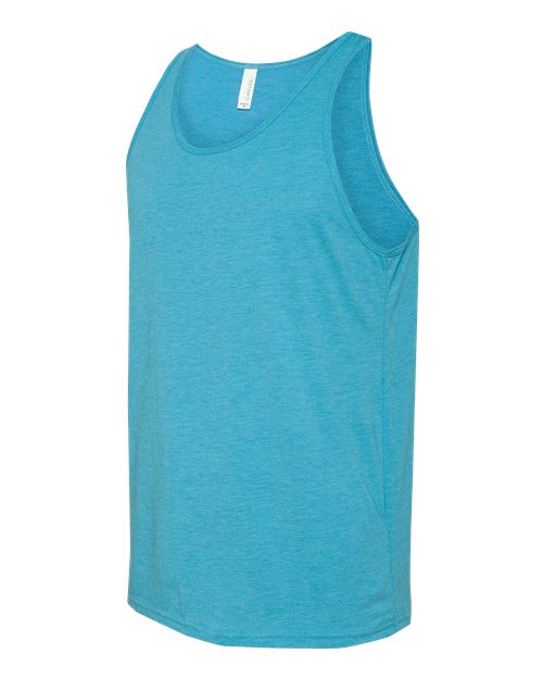 BELLA + CANVAS 3484 Aqua Triblend — direct side