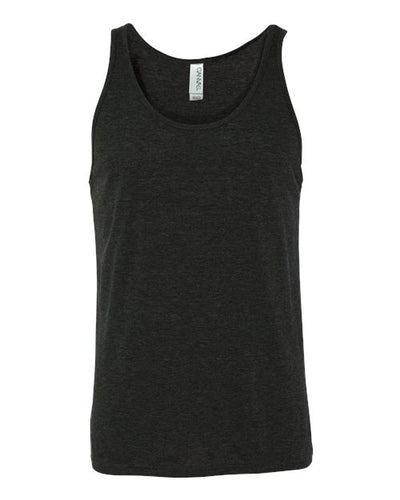 BELLA + CANVAS 3484 Charcoal Black Triblend — front