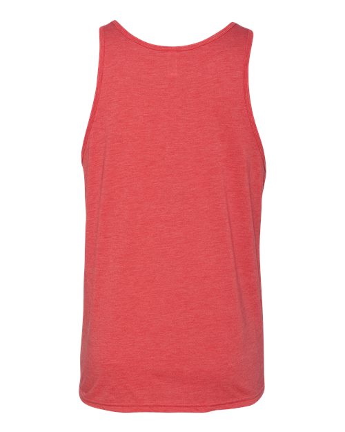 BELLA + CANVAS 3484 Red Triblend — back