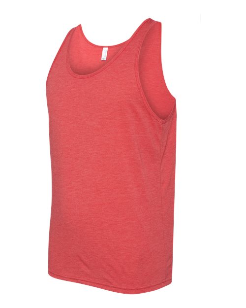 BELLA + CANVAS 3484 Red Triblend — direct side