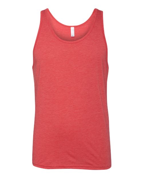 BELLA + CANVAS 3484 Red Triblend — front