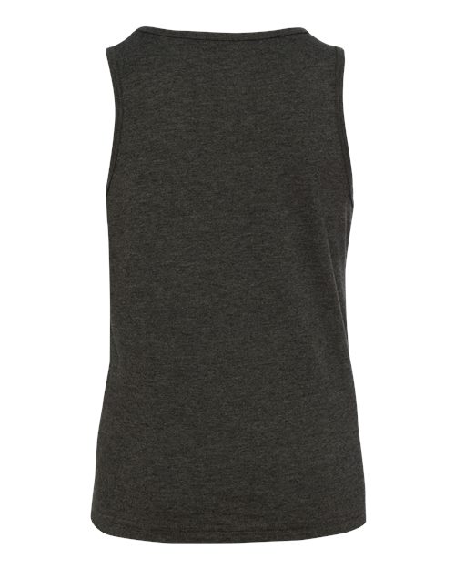 BELLA + CANVAS 3480YCVC Dark Grey Heather — back