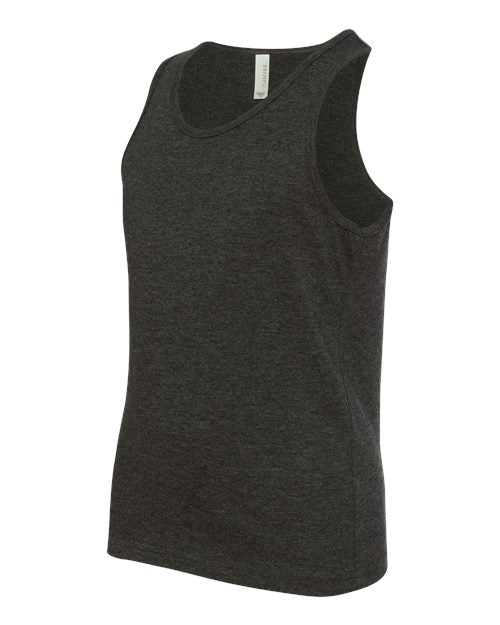 BELLA + CANVAS 3480YCVC Dark Grey Heather — direct side