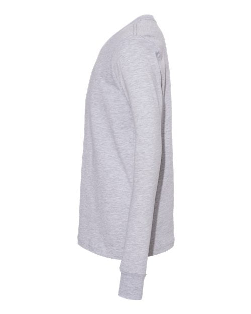 BELLA + CANVAS 3501YCVC Athletic Heather — direct side