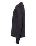 BELLA + CANVAS 3501YCVC Black Heather — direct side