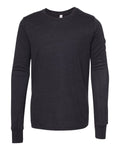 BELLA + CANVAS 3501YCVC Black Heather — front
