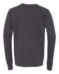 BELLA + CANVAS 3501YCVC Dark Grey Heather — back