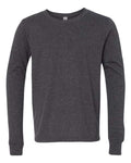 BELLA + CANVAS 3501YCVC Dark Grey Heather — front