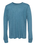 BELLA + CANVAS 3501YCVC Heather Deep Teal — front