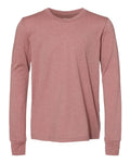 BELLA + CANVAS 3501YCVC Heather Mauve — front