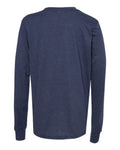 BELLA + CANVAS 3501YCVC Heather Navy — back