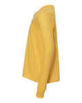 BELLA + CANVAS 3501YCVC Heather Yellow Gold — direct side