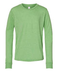 BELLA + CANVAS 3513Y Green Triblend — front