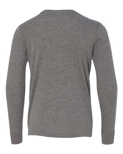 BELLA + CANVAS 3513Y Grey Triblend — back