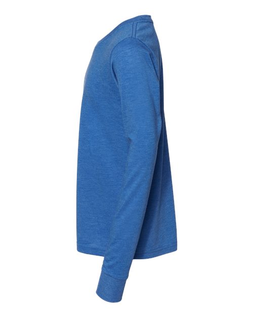 BELLA + CANVAS 3513Y True Royal Triblend — direct side