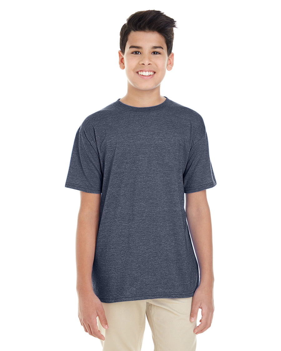 Youth Softstyle�� 4.5 oz. T-Shirt - Heather Navy