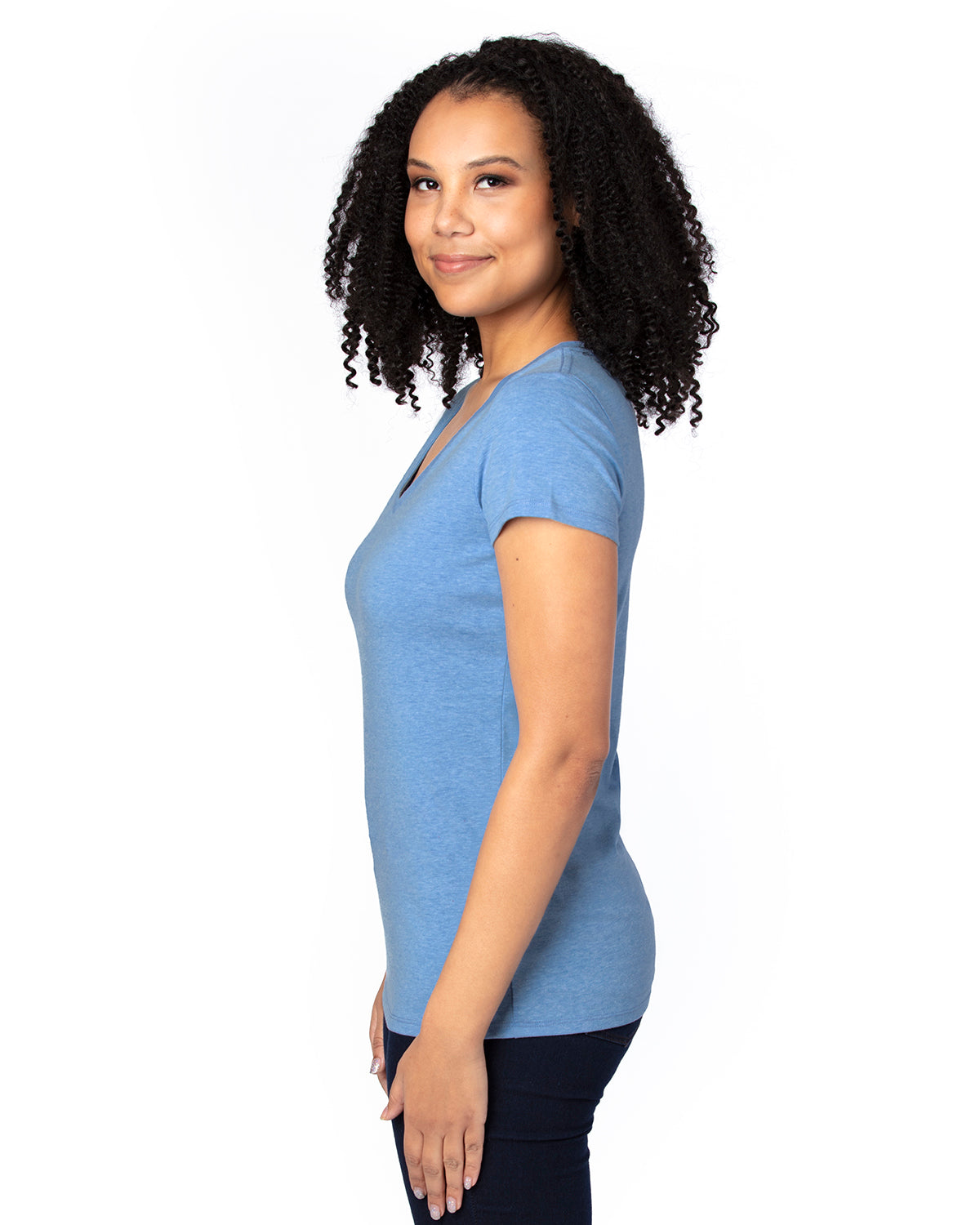 Women's Ultimate V-Neck T-Shirt - Royal Heather