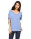 Bella + Canvas 8816 - Women's Slouchy T-Shirt - Blue Triblend