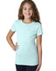 Next Level 3712 - Girl's Youth Princess CVC T-Shirt - Ice Blue
