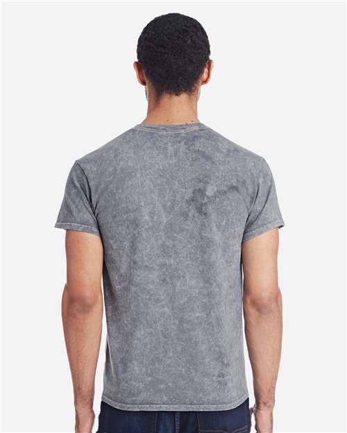 Colortone 1300 Mineral Grey — on model back