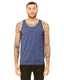 Bella + Canvas 3480CVC - Unisex Heather CVC Tank - Heather Navy