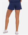 Boxercraft BW6503 Navy Heather — on model back