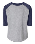 Rabbit Skins 3330 Vintage Heather/ Vintage True Navy — front
