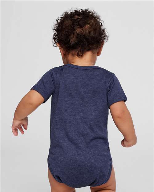 Rabbit Skins 4424 Vintage True Navy — on model back