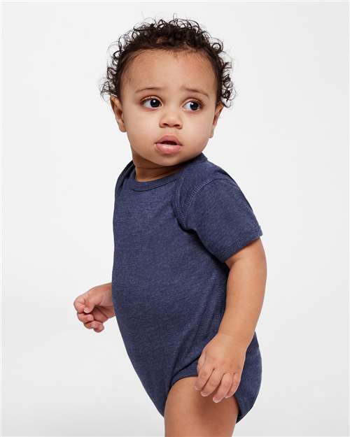 Rabbit Skins 4424 Vintage True Navy — on model side
