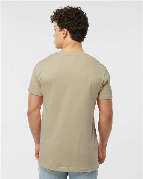 Tultex 202 Sand — on model back