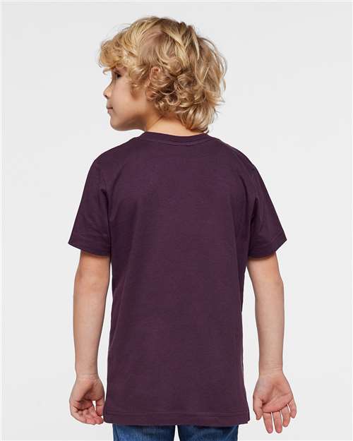 LAT 6101 Plum — on model back