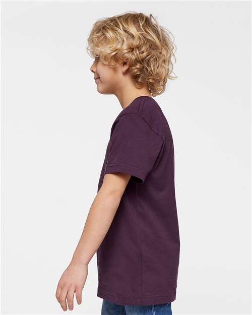 LAT 6101 Plum — on model side