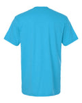 American Apparel 2001CVC Heather Teal — back