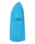 American Apparel 2001CVC Heather Teal — direct side