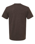 American Apparel 2001CVC Heather Brown — back