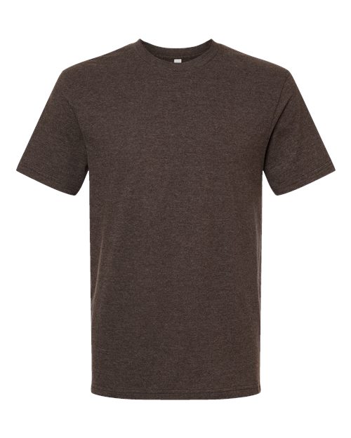 American Apparel 2001CVC Heather Brown — front