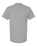 American Apparel 2001CVC Heather Grey — back