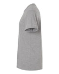 American Apparel 2001CVC Heather Grey — direct side