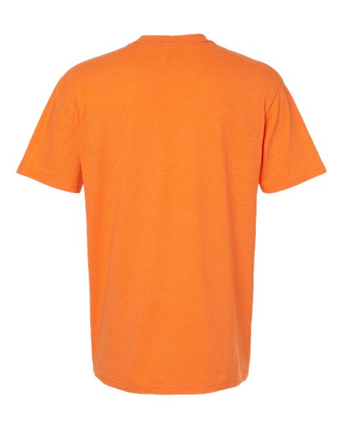 American Apparel 2001CVC Heather Orange — back