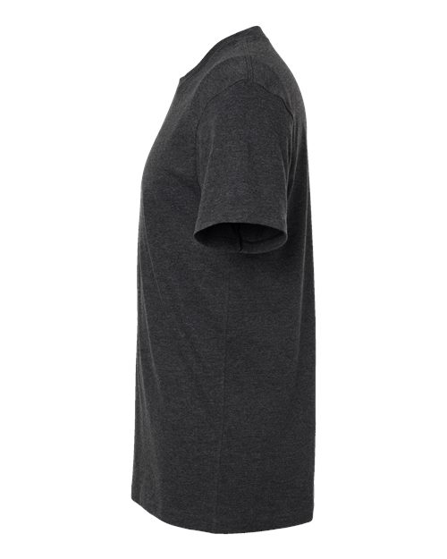American Apparel 2001CVC Heather Black — direct side