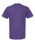 American Apparel 2001CVC Heather Purple — back