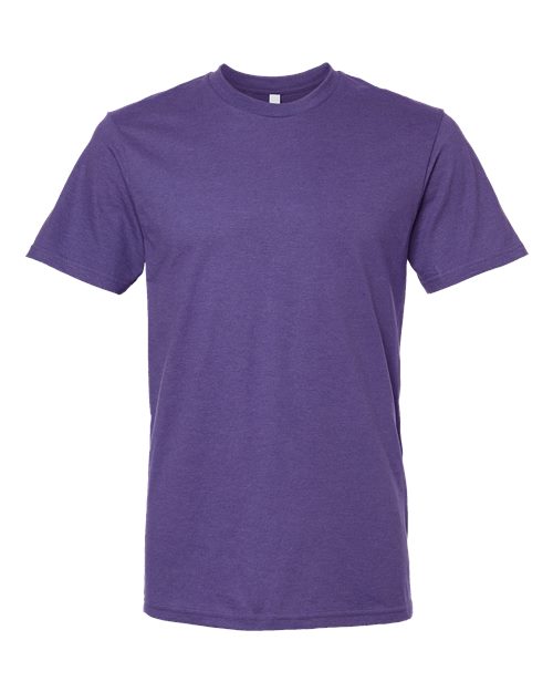 American Apparel 2001CVC Heather Purple — front