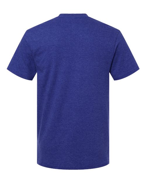 American Apparel 2001CVC Heather Lapis — back