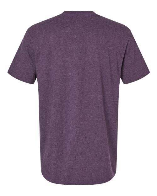 American Apparel 2001CVC Heather Grape — back