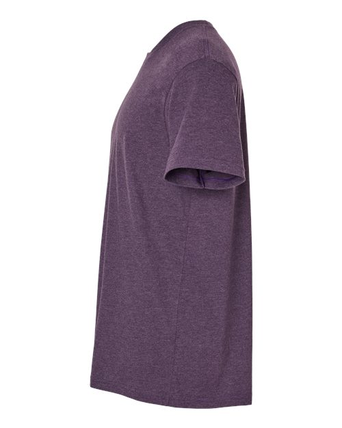 American Apparel 2001CVC Heather Grape — direct side