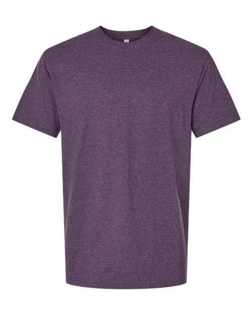 American Apparel 2001CVC Heather Grape — front