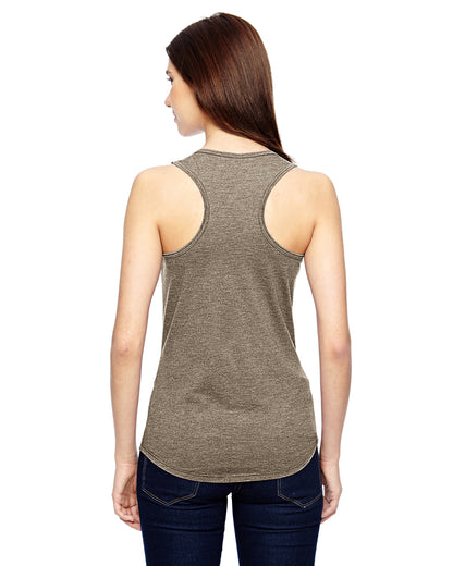 Women's Triblend Racerback Tank - Heather Slate