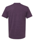 American Apparel 2001CVC Heather Eggplant — back